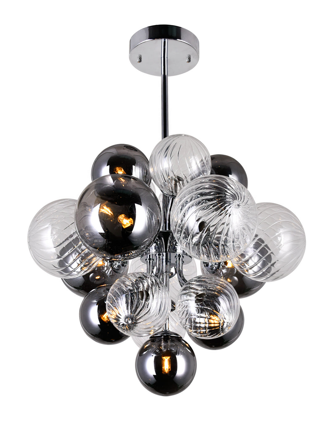 Pallocino LED Chandelier in Chrome - available from The Lighting Shoppe, trusted by Canadian homeowners