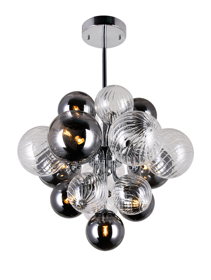 Pallocino LED Chandelier in Chrome - available from The Lighting Shoppe, trusted by Canadian homeowners