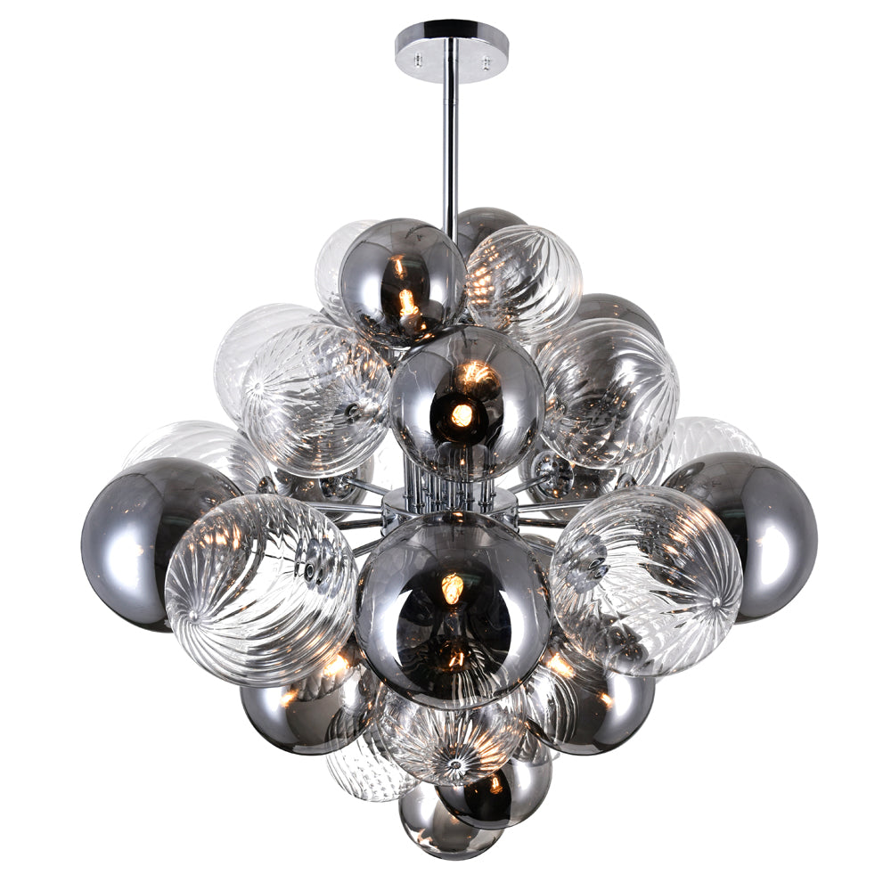 CWI Lighting Canada - 1205P25-15-601 - LED Chandelier - Pallocino - Chrome