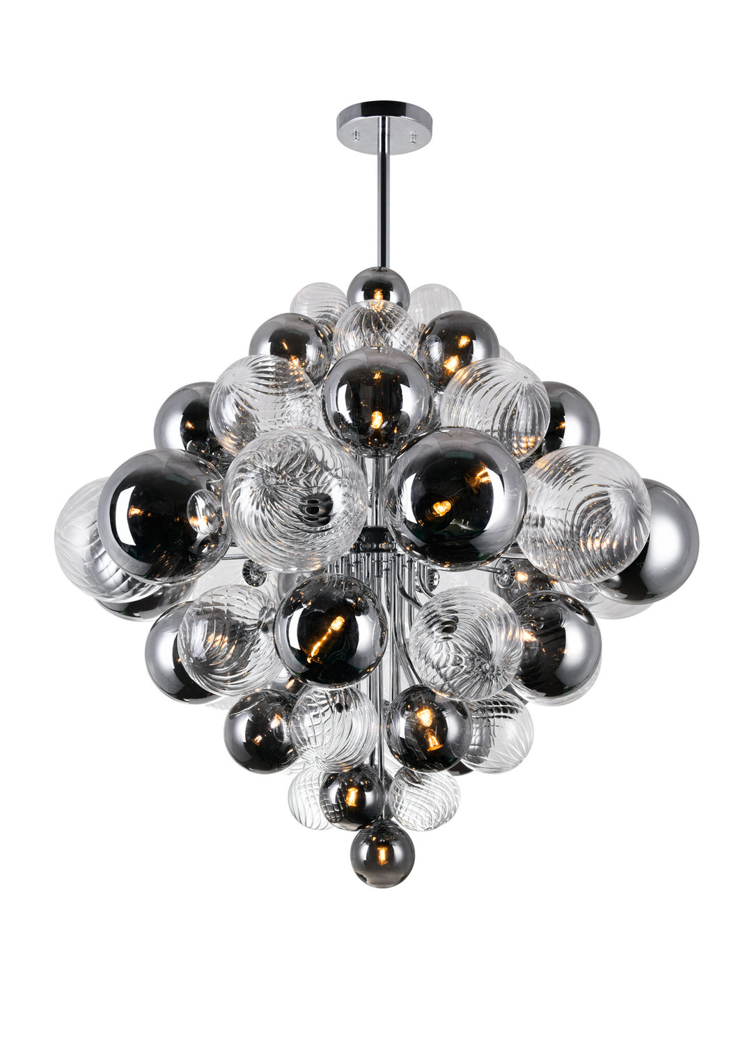 Pallocino LED Chandelier in Chrome - available from The Lighting Shoppe, trusted by Canadian homeowners