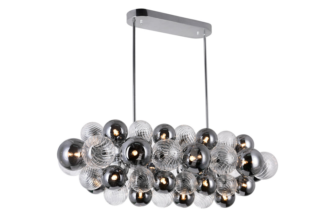 Pallocino LED Island/Pool Table Chandelier in Chrome - available from The Lighting Shoppe, trusted by Canadian homeowners