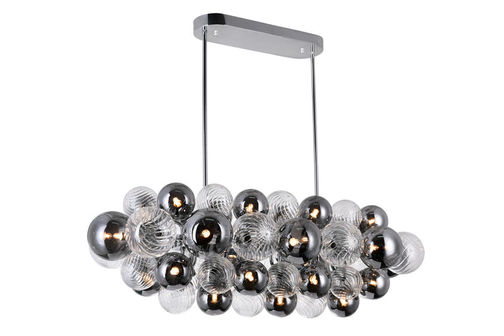 Pallocino LED Island/Pool Table Chandelier in Chrome - available from The Lighting Shoppe, trusted by Canadian homeowners
