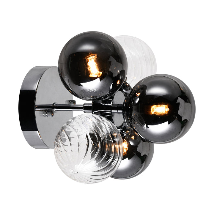 CWI Lighting Canada - 1205W9-3-601 - LED Wall Sconce - Pallocino - Chrome