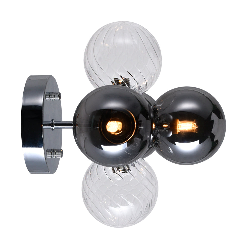 CWI Lighting Canada - 1205W9-3-601 - LED Wall Sconce - Pallocino - Chrome