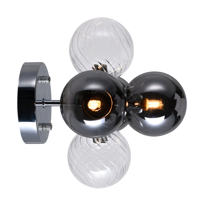 CWI Lighting Canada - 1205W9-3-601 - LED Wall Sconce - Pallocino - Chrome