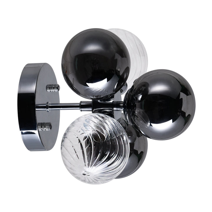 CWI Lighting Canada - 1205W9-3-601 - LED Wall Sconce - Pallocino - Chrome
