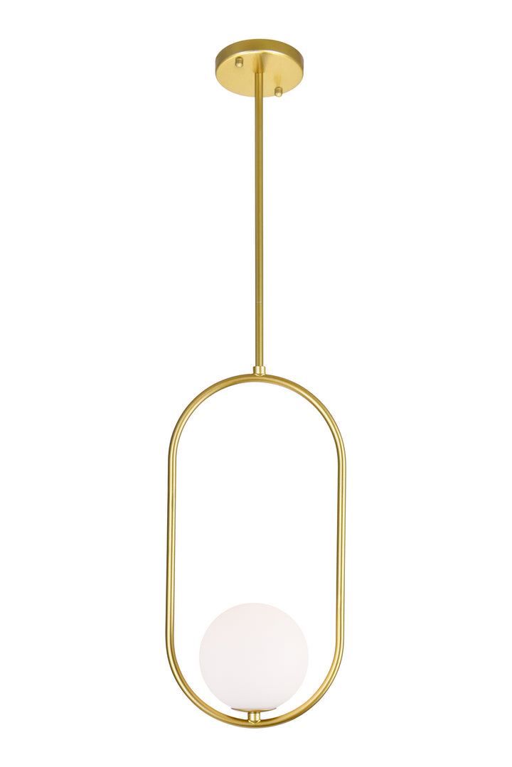 Celeste LED Mini Pendant in Medallion Gold - available from The Lighting Shoppe, trusted by Canadian homeowners