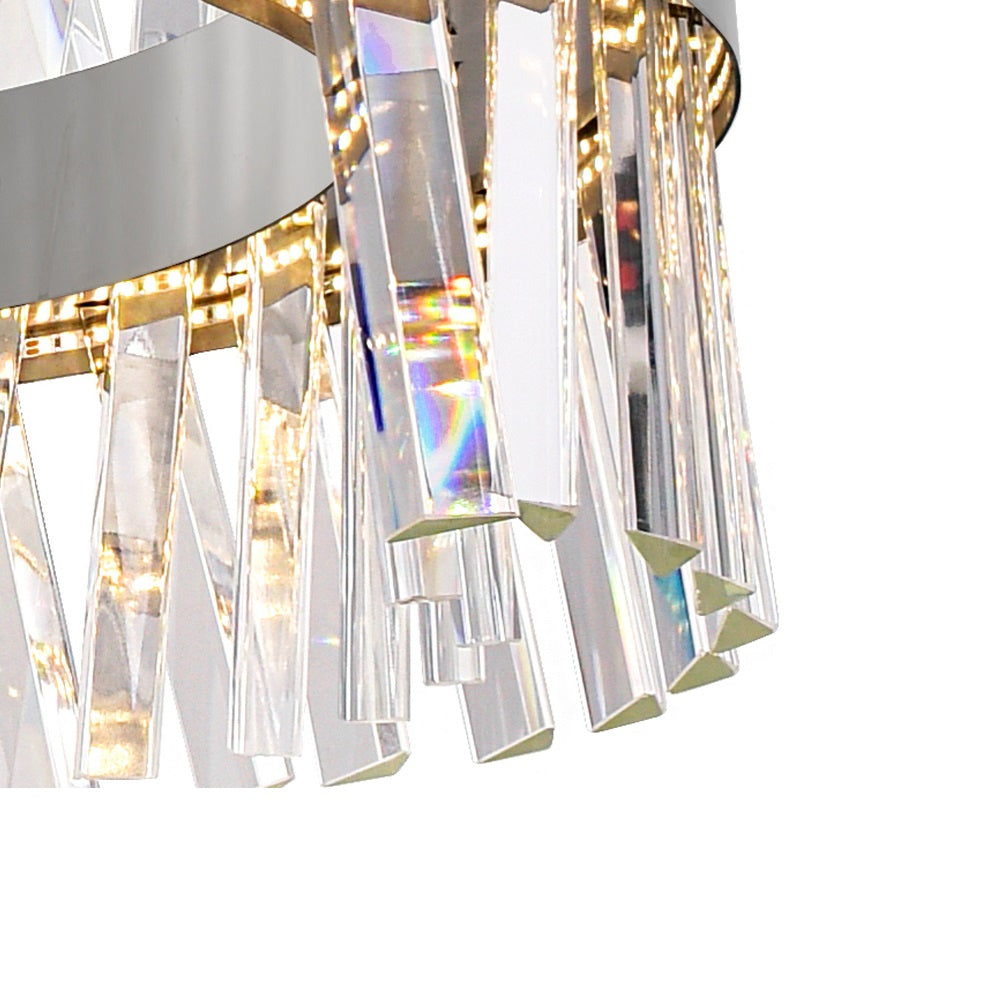 CWI Lighting Canada - 1220P24-601 - LED Chandelier - Glace - Chrome