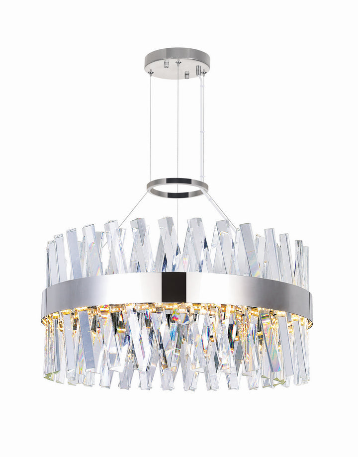 Glace LED Chandelier in Chrome - available from The Lighting Shoppe, trusted by Canadian homeowners