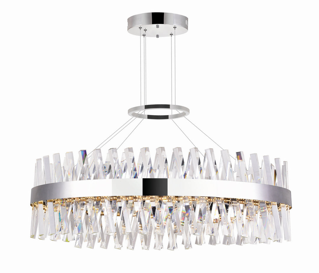 Glace LED Chandelier in Chrome - available from The Lighting Shoppe, trusted by Canadian homeowners