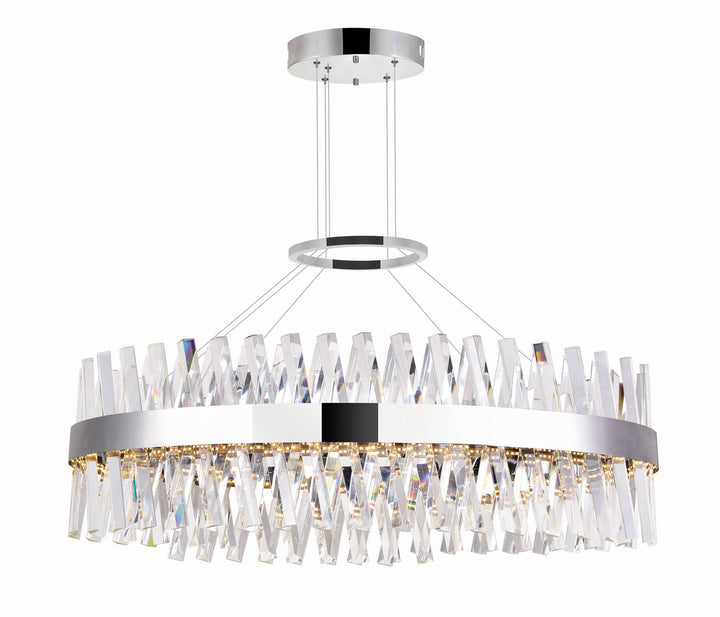 Glace LED Chandelier in Chrome - available from The Lighting Shoppe, trusted by Canadian homeowners