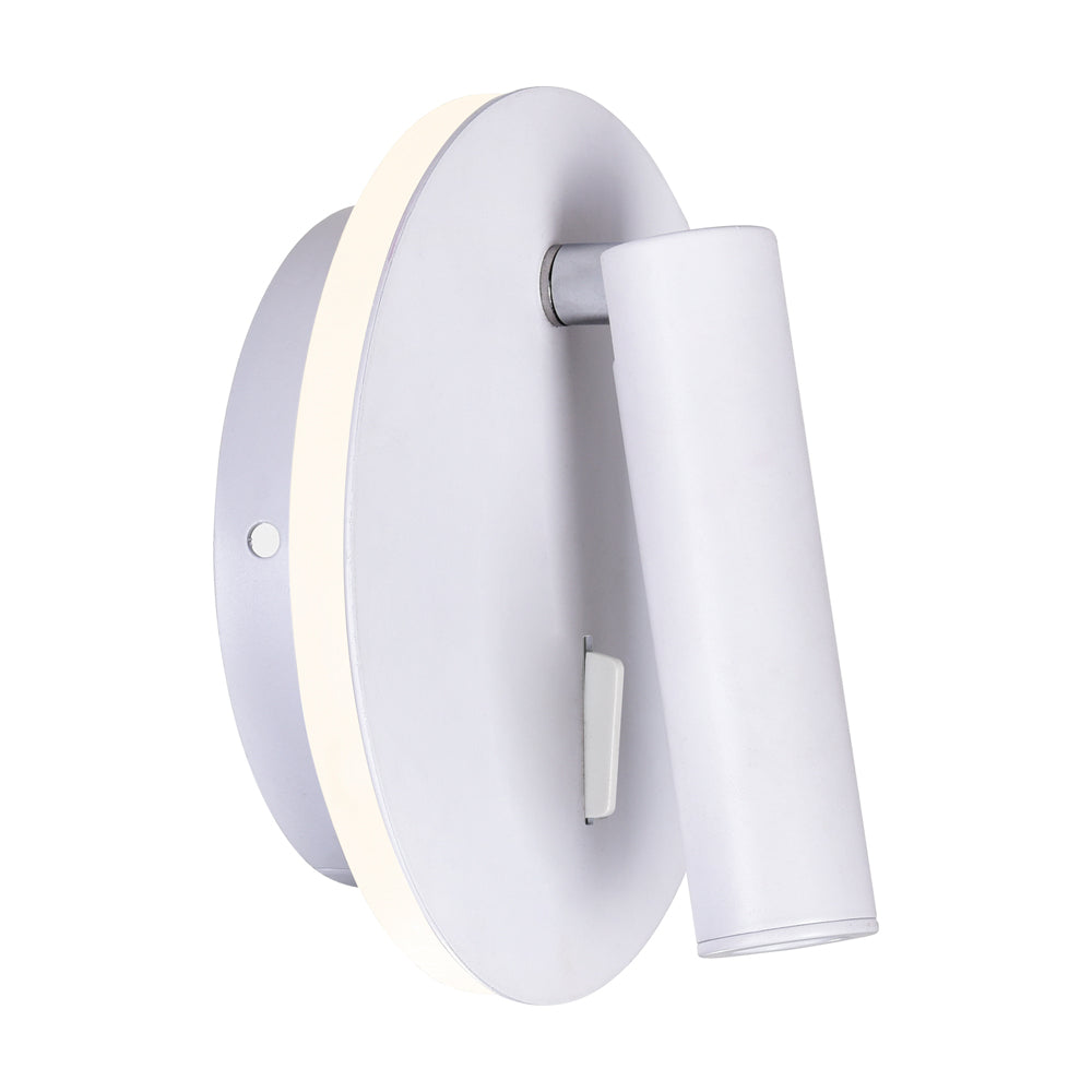 CWI Lighting Canada - 1241W6-103 - LED Wall Sconce - Private I - Matte White