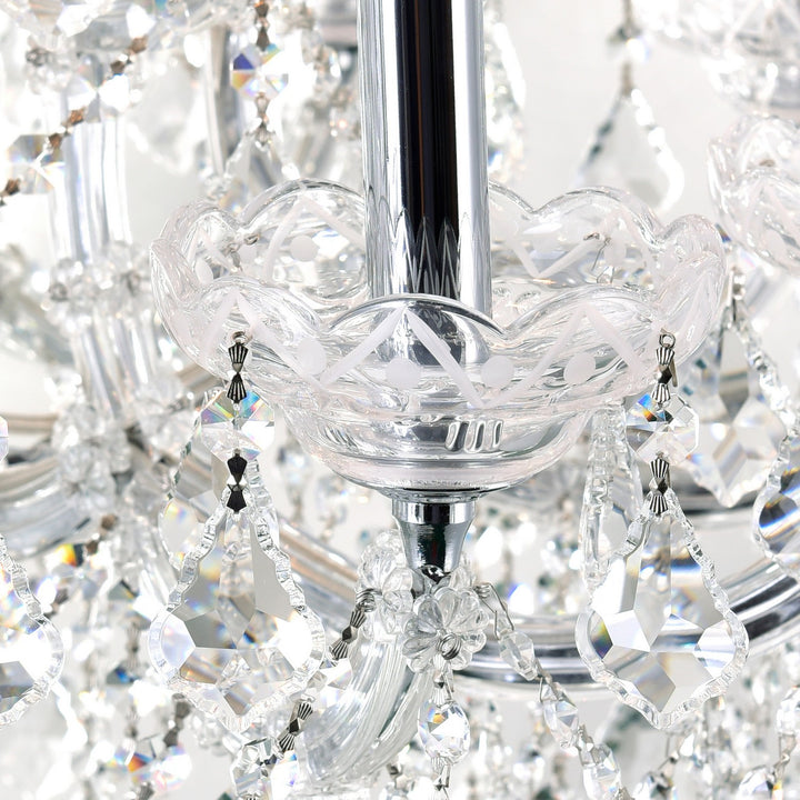 CWI Lighting Canada - 8318P60C-49 (Clear)-A - 49 Light Chandelier - Maria Theresa - Chrome