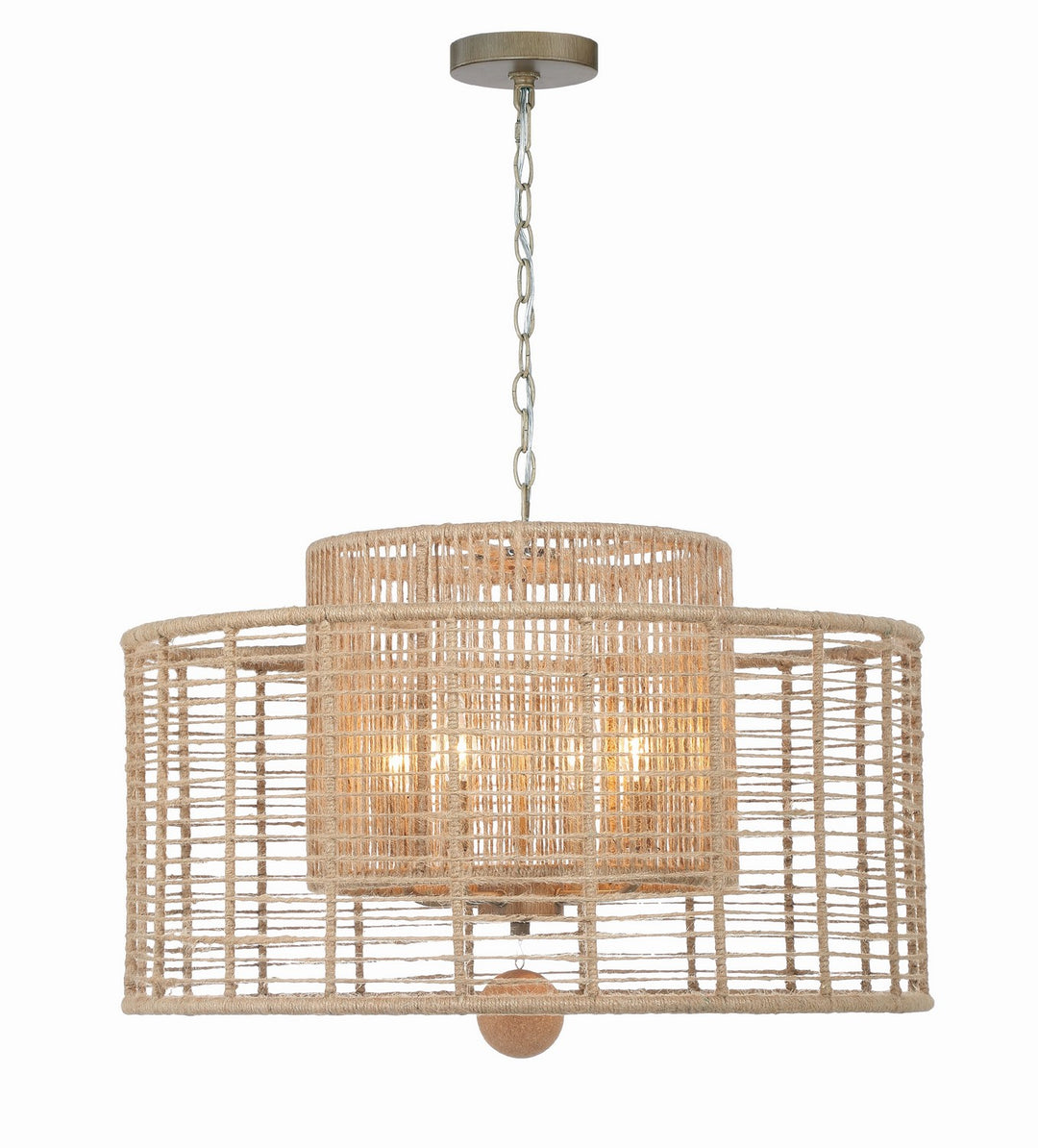 Jayna Four Light Chandelier in Burnished Silver - available from The Lighting Shoppe, trusted by Canadian homeowners