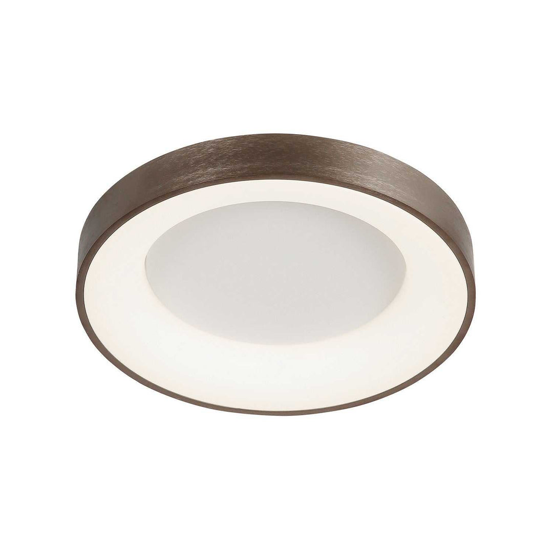 Acryluxe LED Flush-Mount in Light Bronze Justice Designs