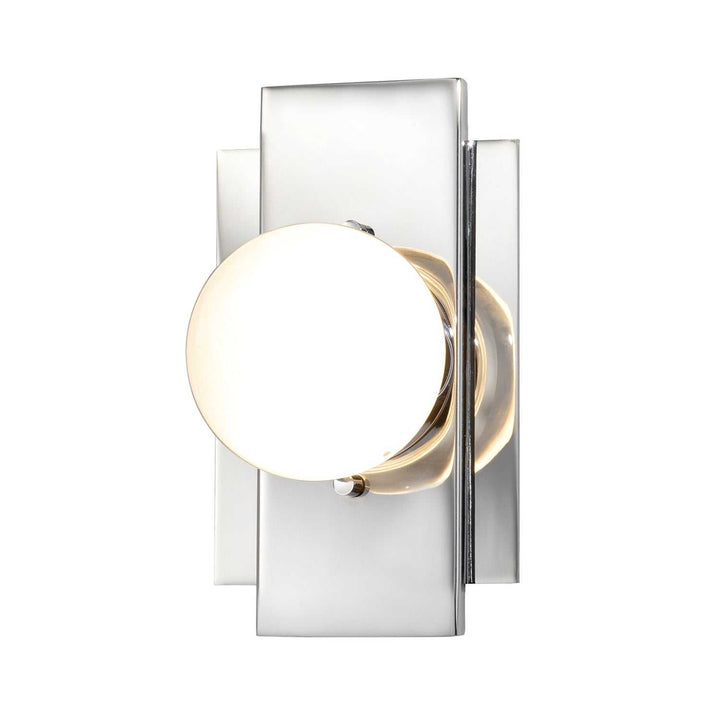 Fusion LED Wall Sconce in Polished Chrome Justice Designs