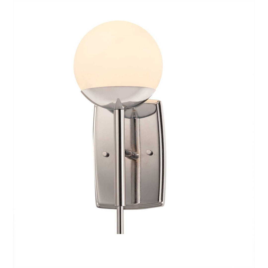 Fusion One Light Wall Sconce in Polished Chrome Justice Designs