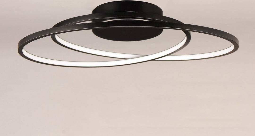 ET2 - E21322-BK - LED Flush Mount - Cycle - Black