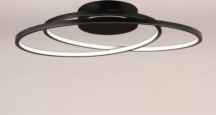 ET2 - E21322-BK - LED Flush Mount - Cycle - Black