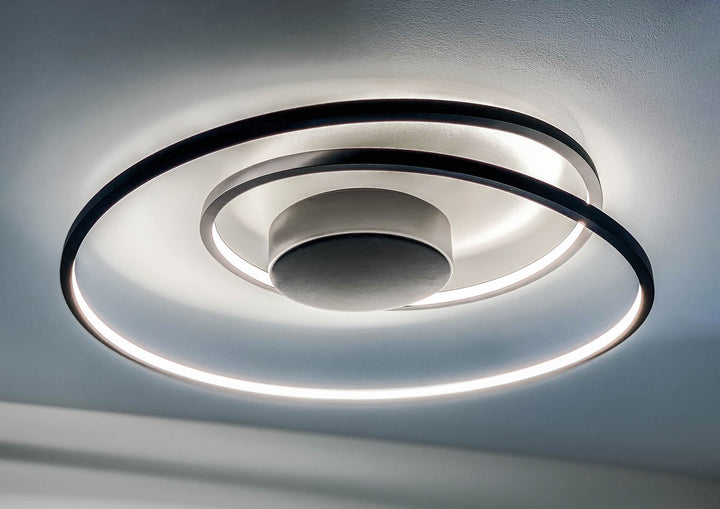 ET2 - E21322-BK - LED Flush Mount - Cycle - Black