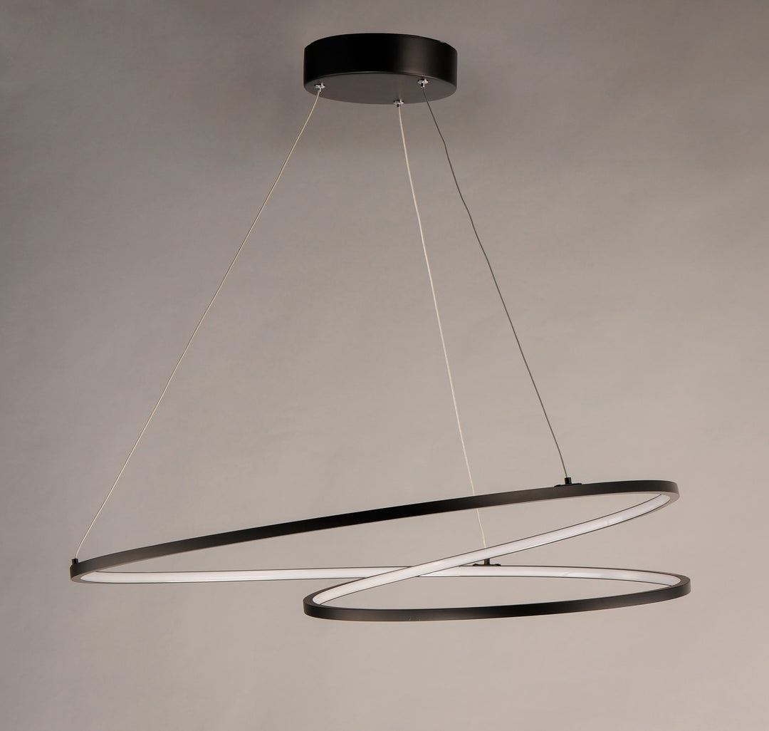 ET2 - E21327-BK - LED Pendant - Cycle - Black