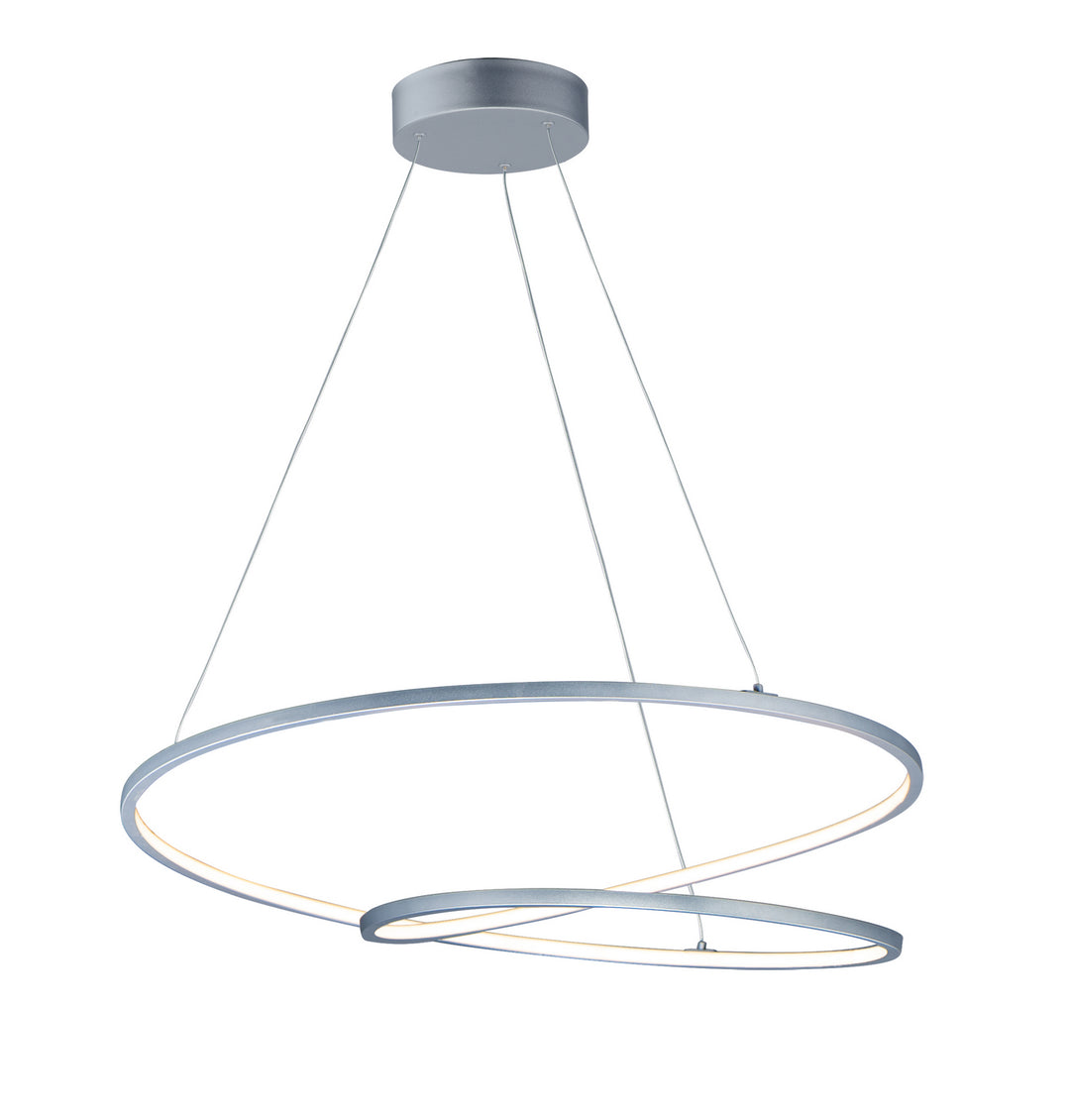 Cycle LED Pendant in Matte Silver - available from The Lighting Shoppe, trusted by Canadian homeowners