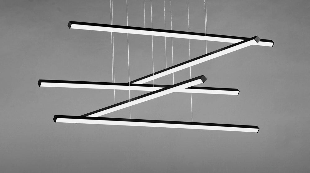 ET2 - E21375-BK - LED Pendant - Hover - Black
