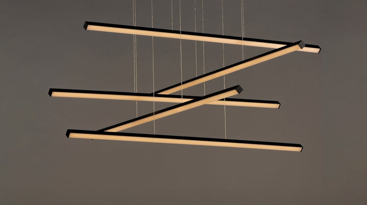 ET2 - E21375-BK - LED Pendant - Hover - Black