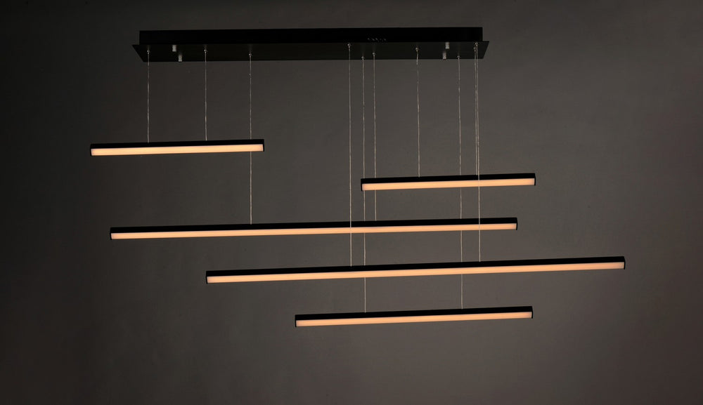 ET2 - E21376-BK - LED Pendant - Hover - Black