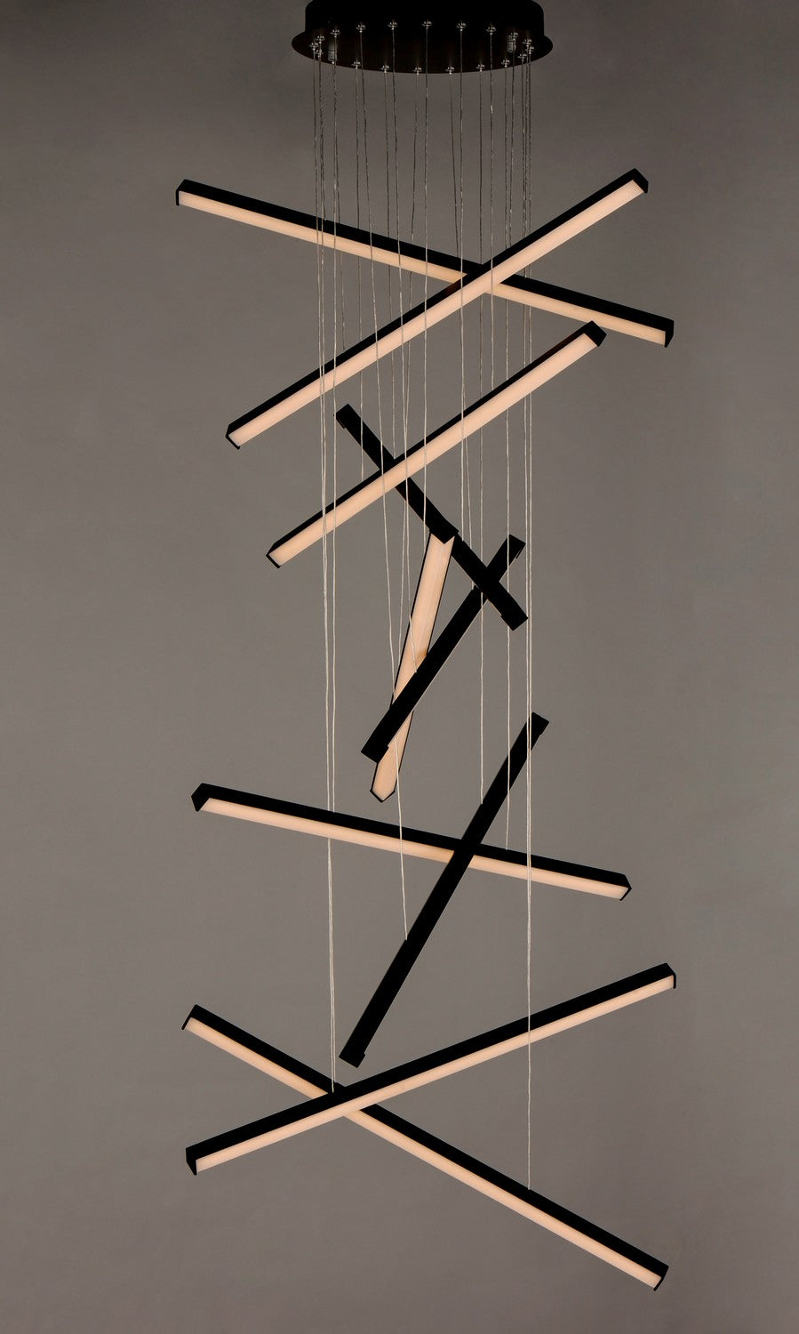 ET2 - E21378-BK - LED Pendant - Hover - Black