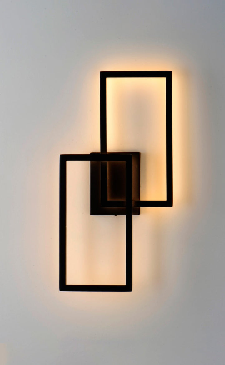 ET2 - E21511-BK - LED Outdoor Wall Sconce - Traverse LED - Black