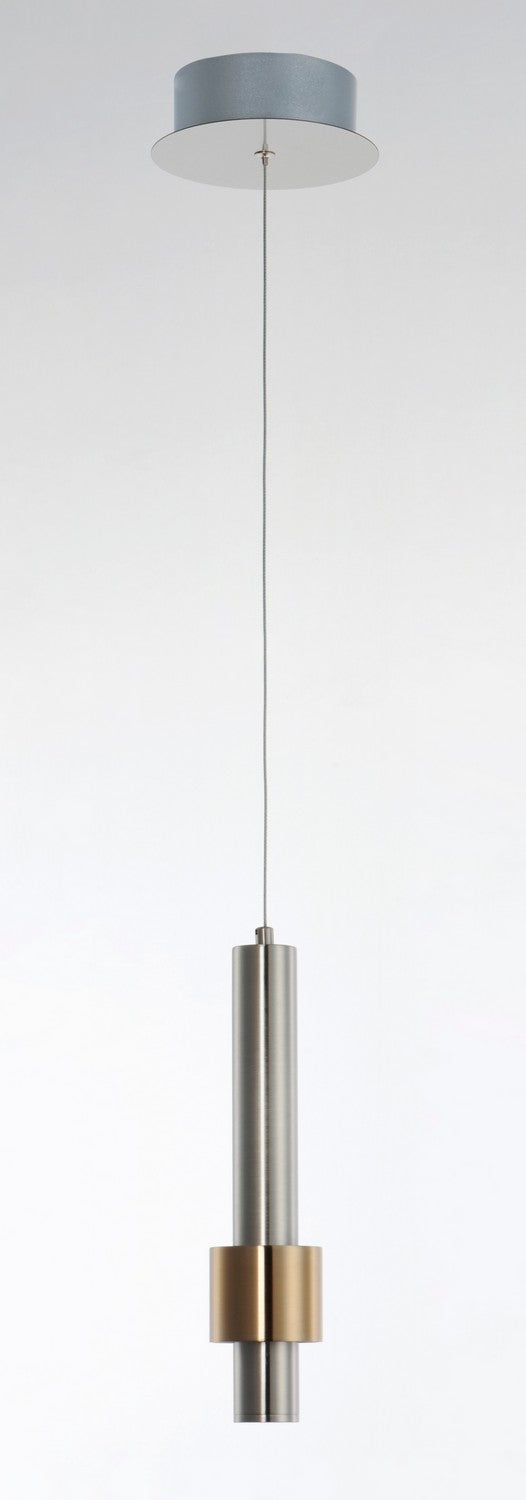 ET2 - E24751-SNSBR - LED Pendant - Reveal - Satin Nickel / Satin Brass