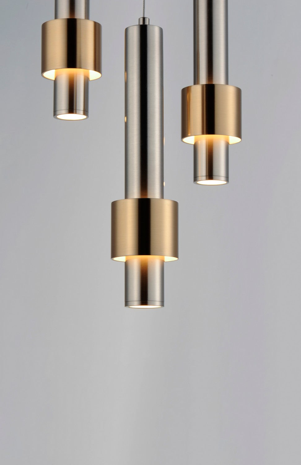 ET2 - E24753-SNSBR - LED Pendant - Reveal - Satin Nickel / Satin Brass