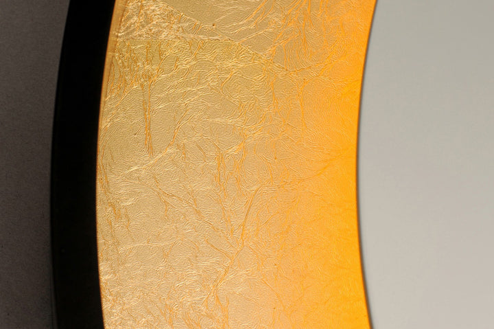 ET2 - E42036-GLBK - LED Mirror - Floating - Gold Leaf / Black