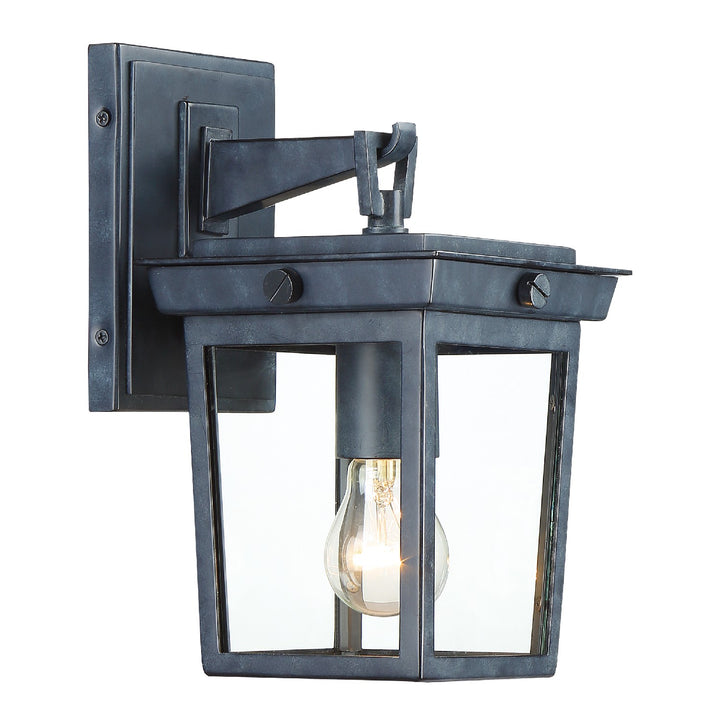 Belmont One Light Outdoor Wall Sconce in Graphite - available from The Lighting Shoppe, trusted by Canadian homeowners