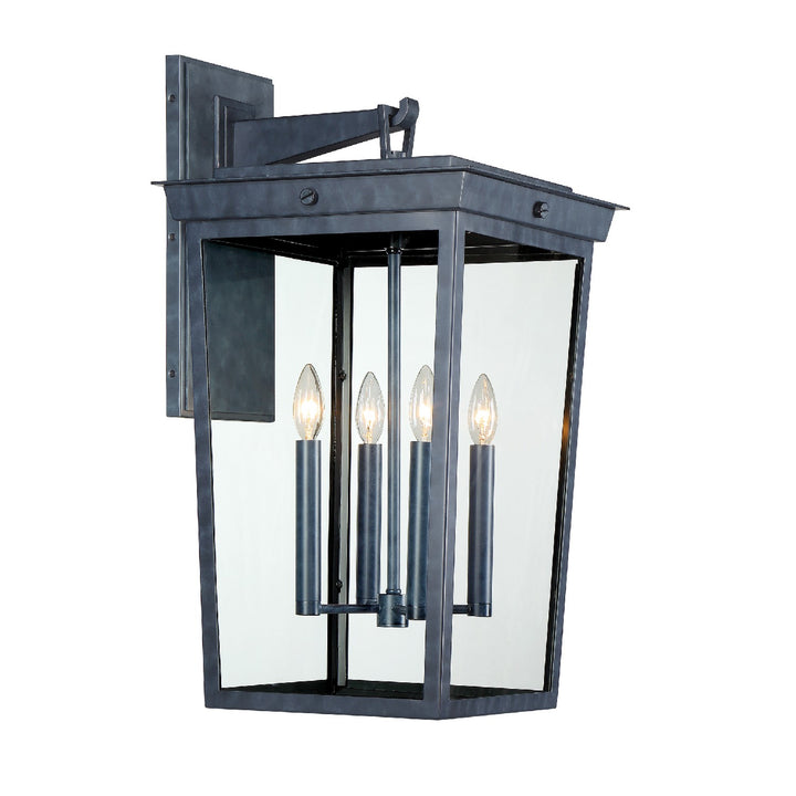 Belmont Four Light Outdoor Wall Sconce in Graphite - available from The Lighting Shoppe, trusted by Canadian homeowners