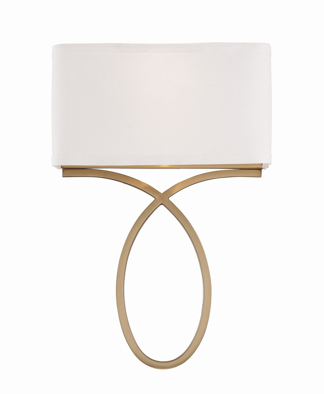 Brinkley Two Light Wall Sconce in Vibrant Gold - available from The Lighting Shoppe, trusted by Canadian homeowners