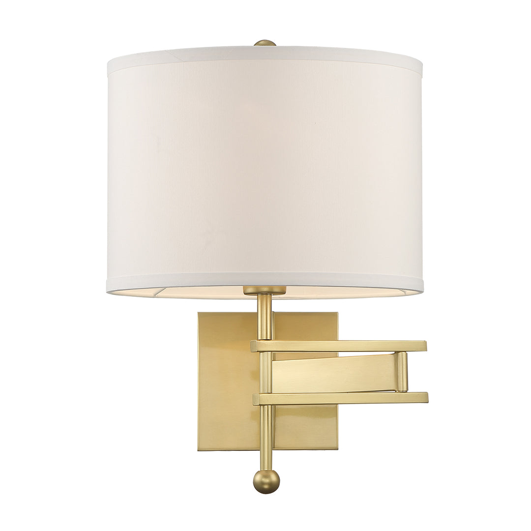 Marshall One Light Wall Sconce in Aged Brass - available from The Lighting Shoppe, trusted by Canadian homeowners