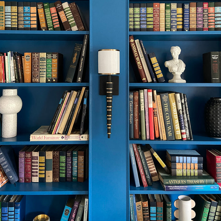 Crystorama - SLO-A3601-VG-BF - One Light Wall Sconce - Sloane - Vibrant Gold + Black Forged