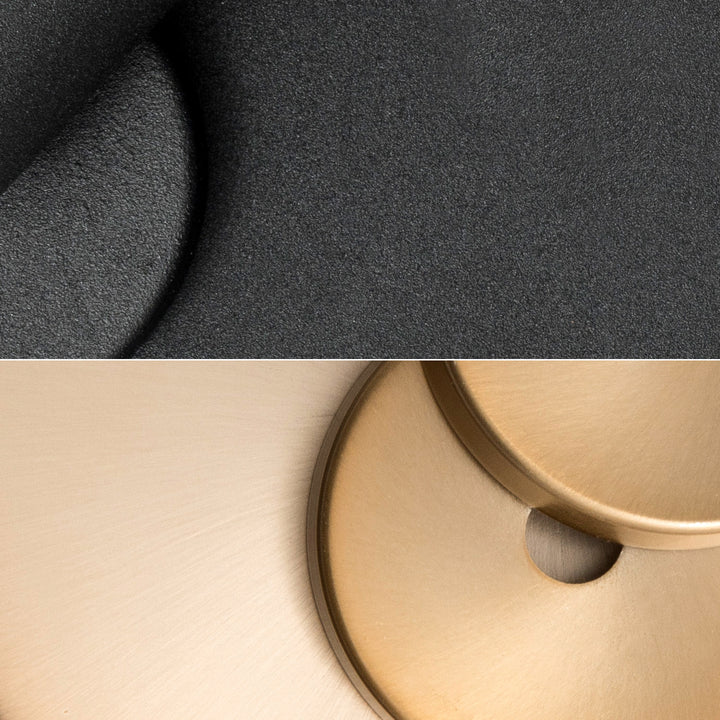 Crystorama - SLO-A3601-VG-BF - One Light Wall Sconce - Sloane - Vibrant Gold + Black Forged