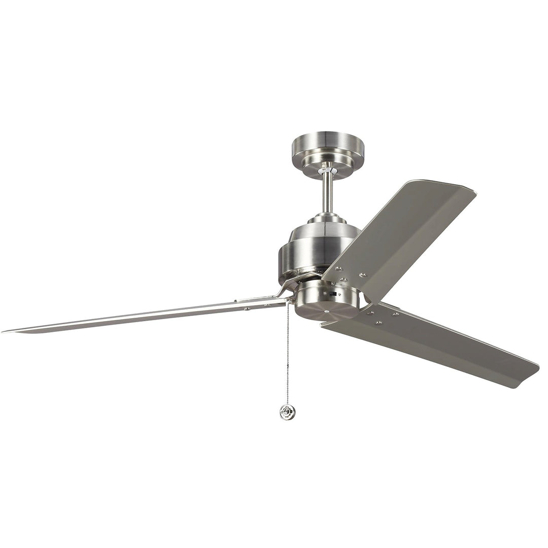 Visual Comfort Fan Canada - 3AR54BS - 54" Ceiling Fan - Arcade - Brushed Steel