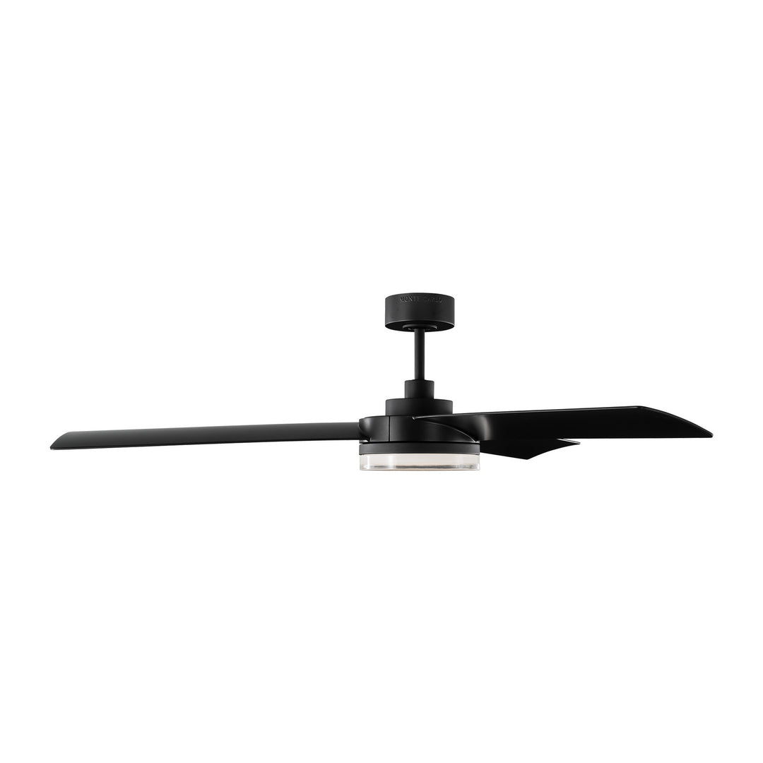 Visual Comfort Fan Canada - 3CQR56MBKD - 56"Ceiling Fan - Cirque - Midnight Black