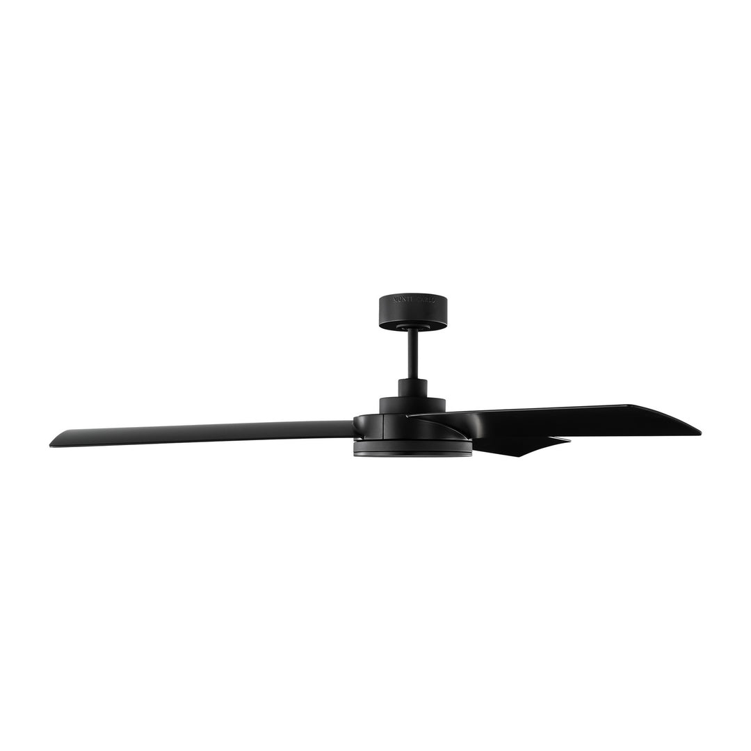 Visual Comfort Fan Canada - 3CQR56MBKD - 56"Ceiling Fan - Cirque - Midnight Black