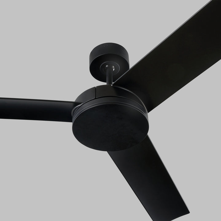 Visual Comfort Fan Canada - 3CQR56MBKD - 56"Ceiling Fan - Cirque - Midnight Black