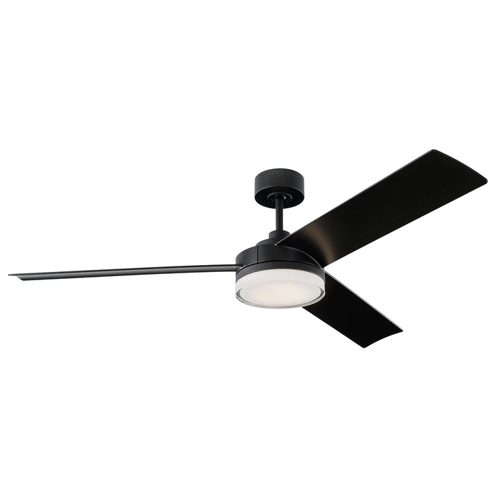 Cirque 56"Ceiling Fan in Midnight Black - available from The Lighting Shoppe, trusted by Canadian homeowners