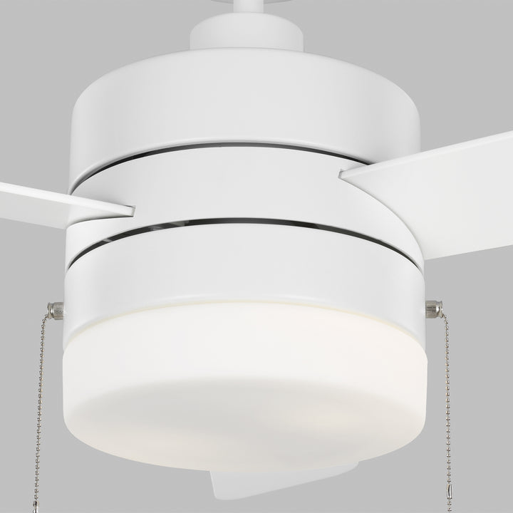 Generation Lighting Canada - 3SY52RZWD - 52" Ceiling Fan - Syrus - Matte White