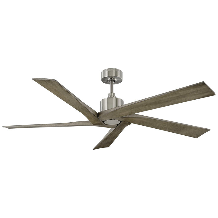 Aspen 56"Ceiling Fan in Brushed Steel - available from The Lighting Shoppe, trusted by Canadian homeowners