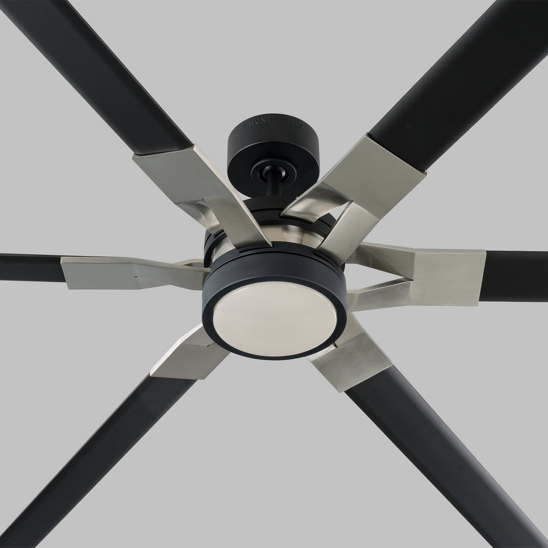 Visual Comfort Fan Canada - 6LFR96MBKD - 96"Ceiling Fan - Loft - Midnight Black