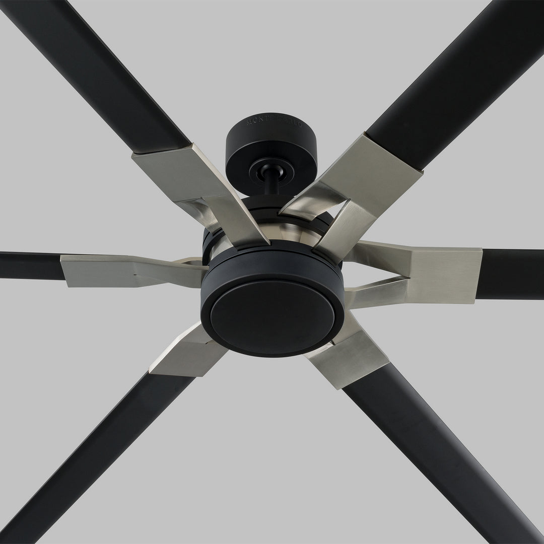 Visual Comfort Fan Canada - 6LFR96MBKD - 96"Ceiling Fan - Loft - Midnight Black