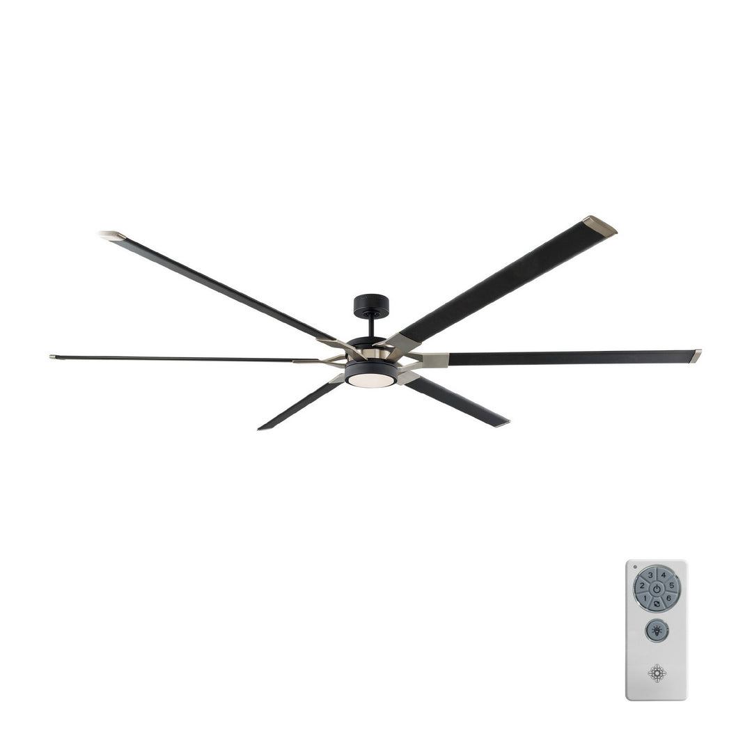 Visual Comfort Fan Canada - 6LFR96MBKD - 96"Ceiling Fan - Loft - Midnight Black